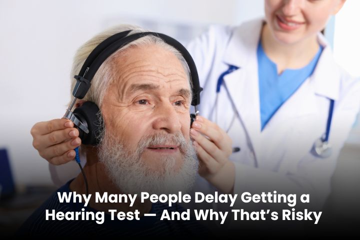 Why Many People Delay Getting a Hearing Test
