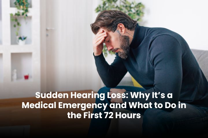 Sudden Hearing Loss: Why It’s a Medical Emergency and What to Do in the First 72 Hours